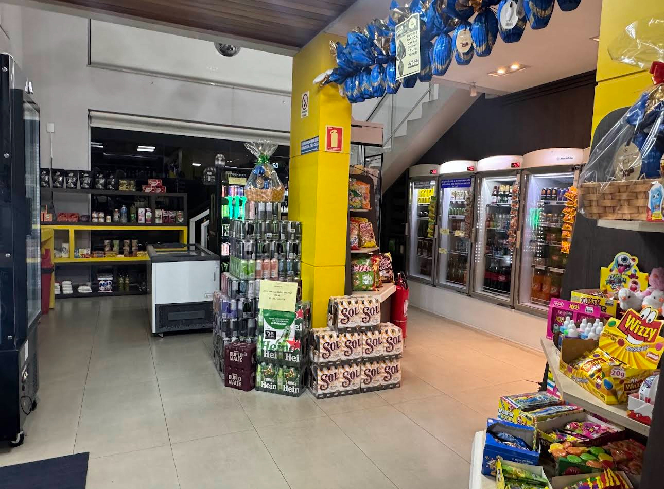 Conveniência moderna do Posto Ideal Umuarama
